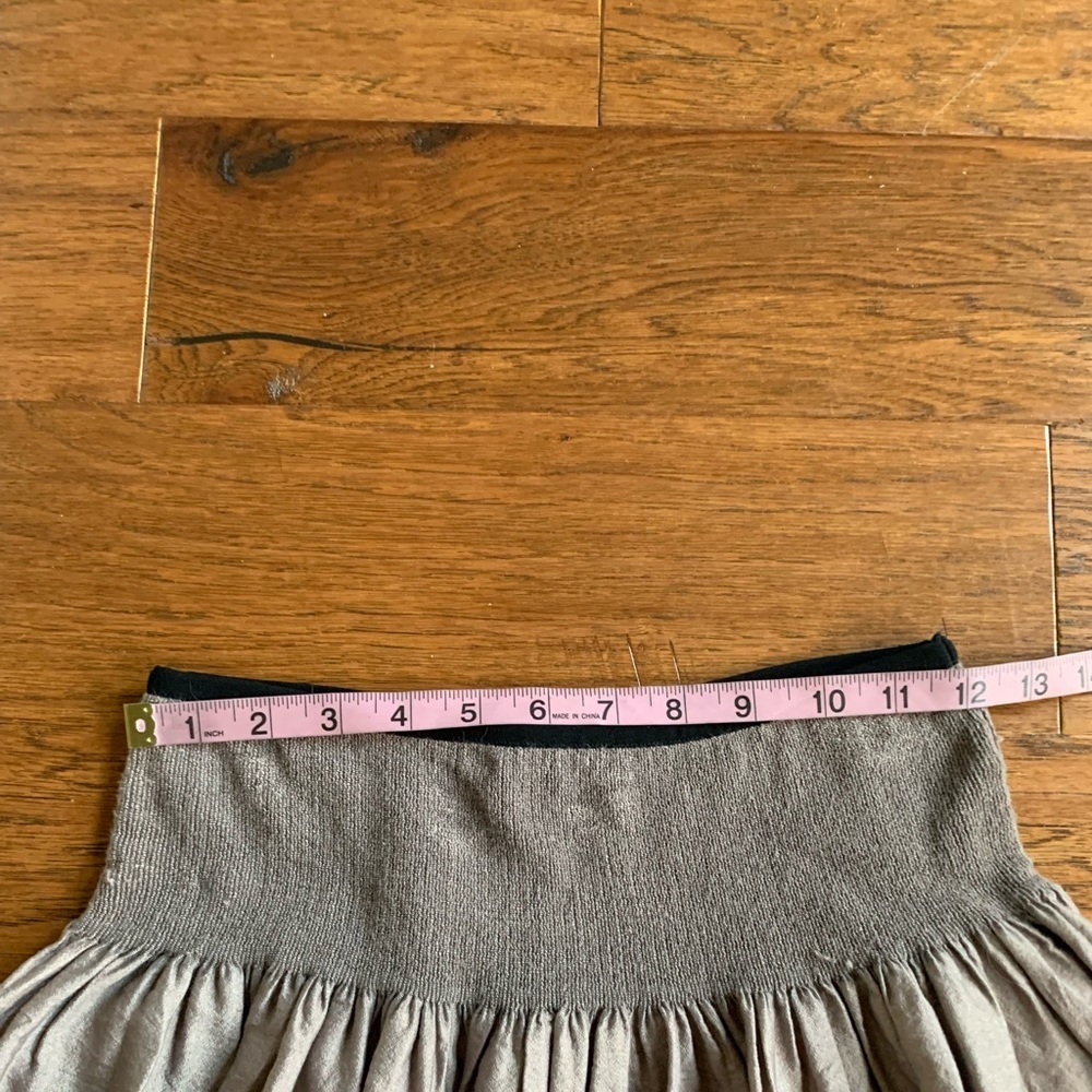 Multicolored High‎ Waist Skirt Colorblock - Picture 5 of 9